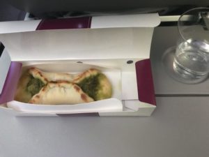 カタール航空　機内食